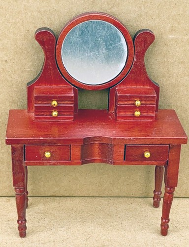 Dolls house mahogany wooden - dolls,