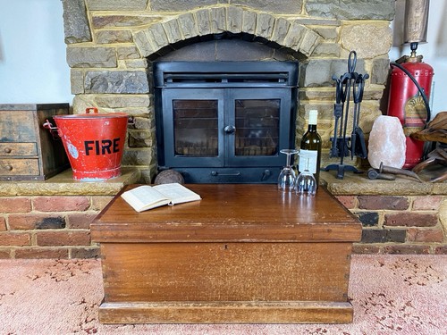 Antique mahogany chest - antique,