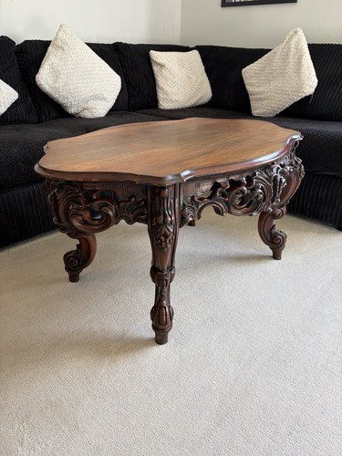 Vintage coffee table hand - coffee,