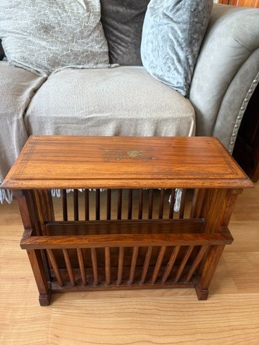 Vintage side table magazine - ,