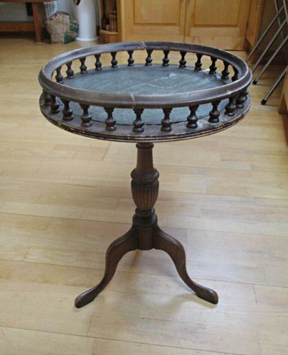 Vintage mahogany round - vintage,