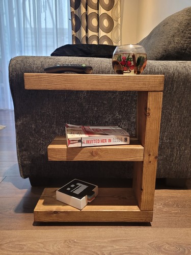Sofa rustic wooden - wooden, arm