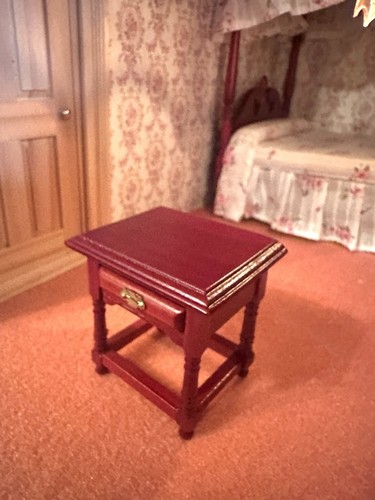 Dolls house side - house, table