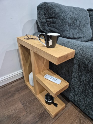Wooden emka sofa - emka, side