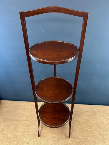 Vintage wooden folding cake - vintage,