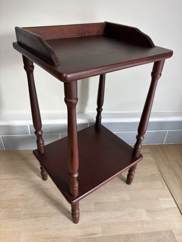 Vintage mahogany side table - vintage,