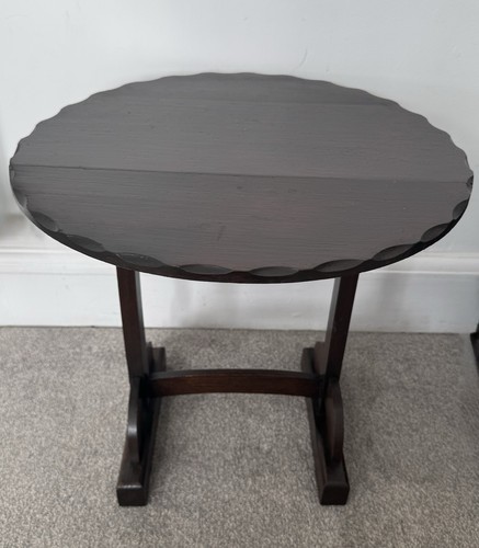 Vintage mahogany side table - mahogany,