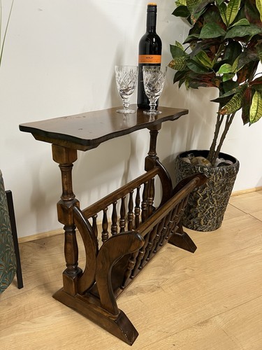 Wooden magazine rack - magazine,