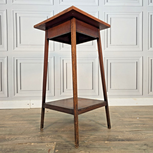 Antique hall side table - side,