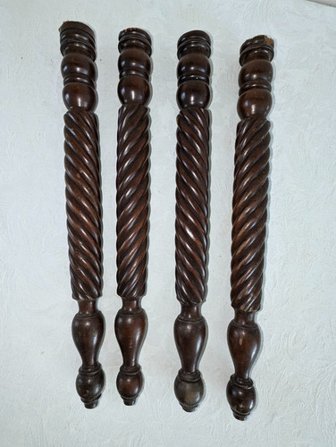 Set antique turned - 4,