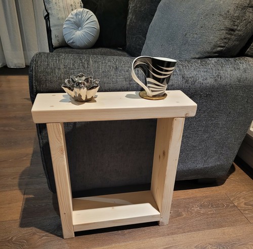 Narrow rustic wooden side - narrow,