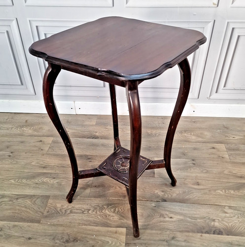 Antique carved hall table - antique,