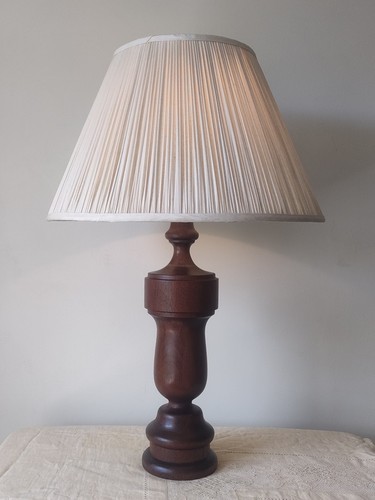 Large solid vintage turned - large,