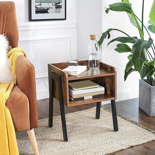 Mahogany side table wooden - mahogany,