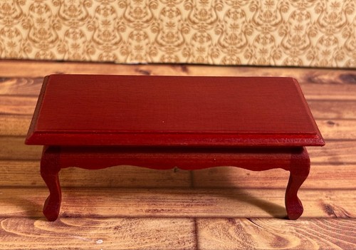 Doll house red - red, mahogany