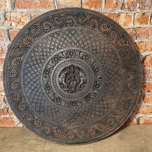Vintage antique carved wooden - carved,