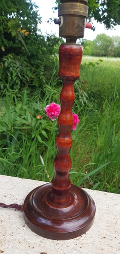 Vintage turned wooden - , table