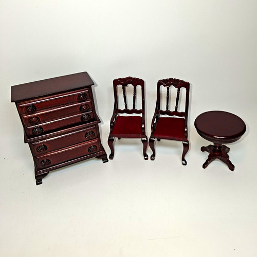 Dolls house wooden - 1:12,