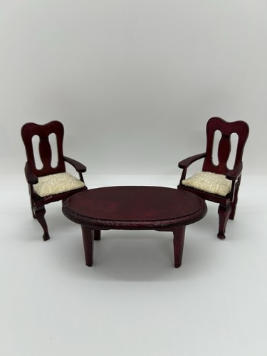 Vintage wooden mahogany table - mahogany,