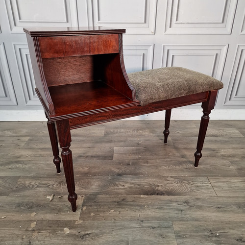 Vintage telephone seat table - telephone,