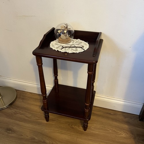 Vintage mahogany side table - mahogany,