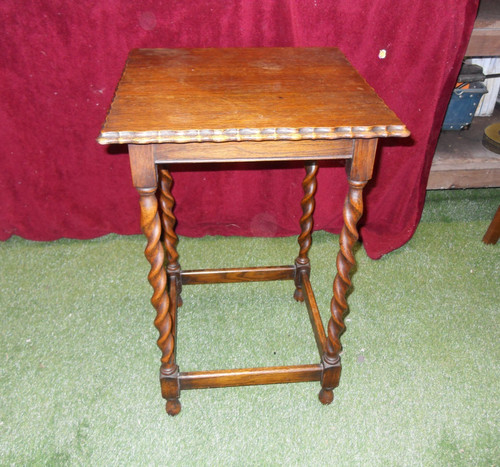 Vintage occasional solid oak - vintage,