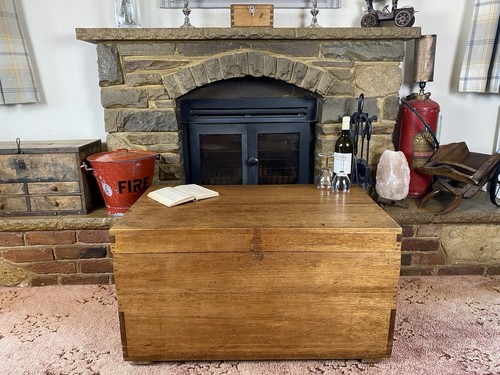 Antique mahogany chest - mahogany,