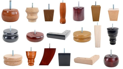 New wooden furniture legs - wooden,