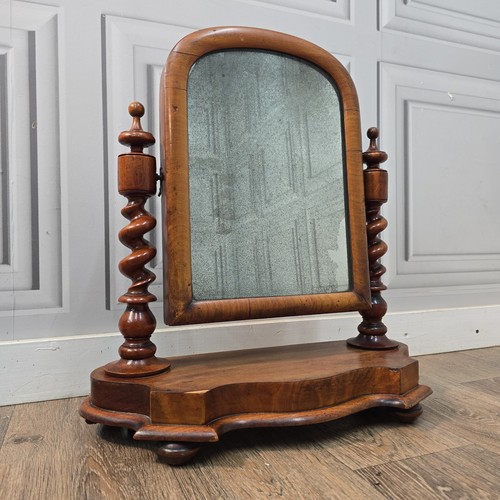 Antique vanity toilet mirror - antique,