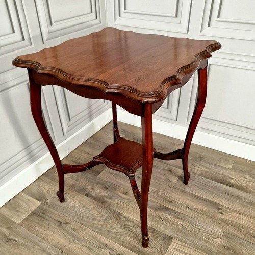 Antique side end table - side,